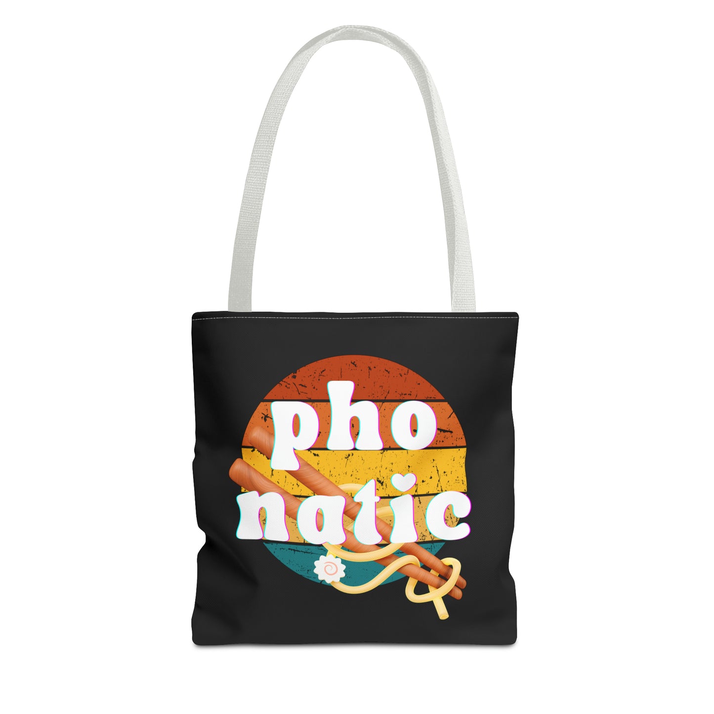 Pho-natic Tote Bag - Black