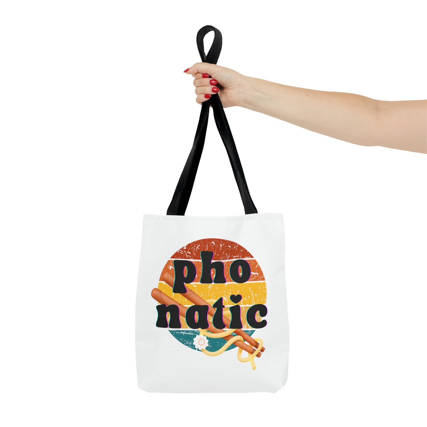 Pho-natic Tote Bag - White