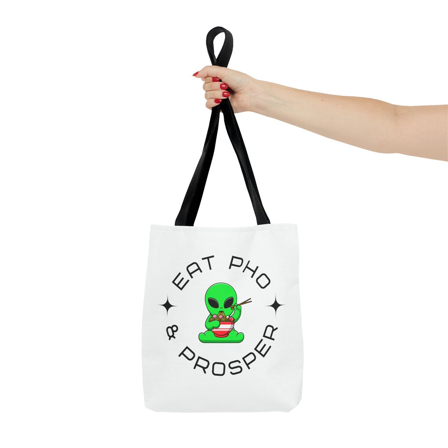 Eat Pho & Prosper Tote Bag - White