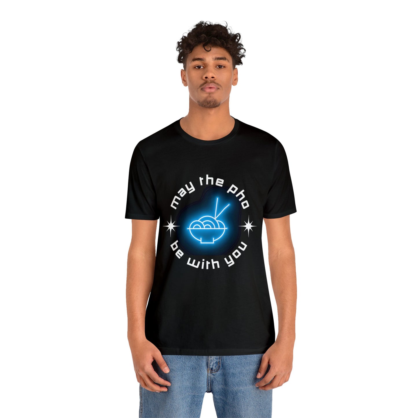 May the Pho Be With You T-Shirt - Blue