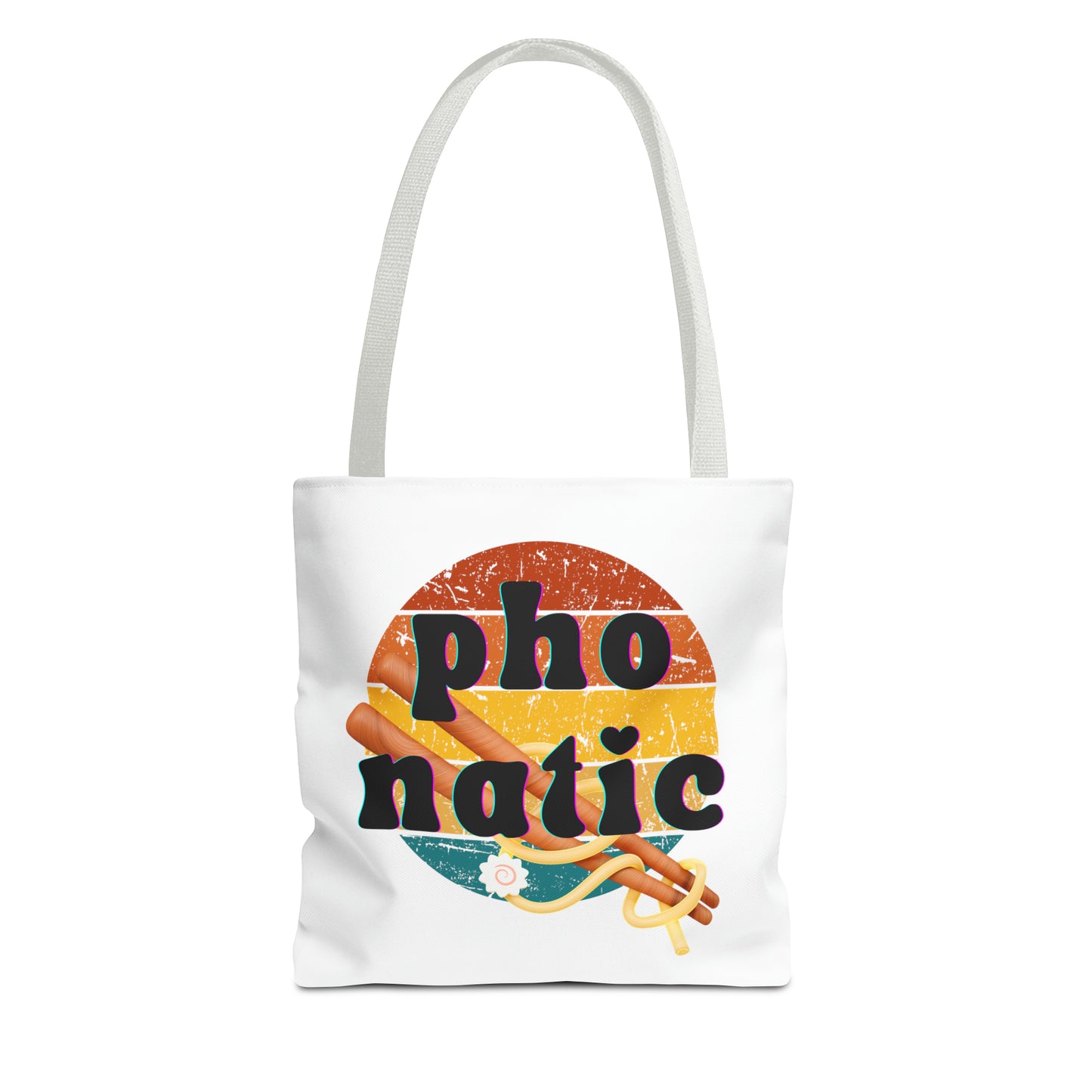 Pho-natic Tote Bag - White