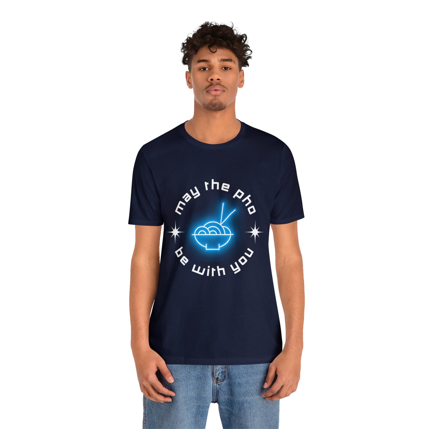 May the Pho Be With You T-Shirt - Blue