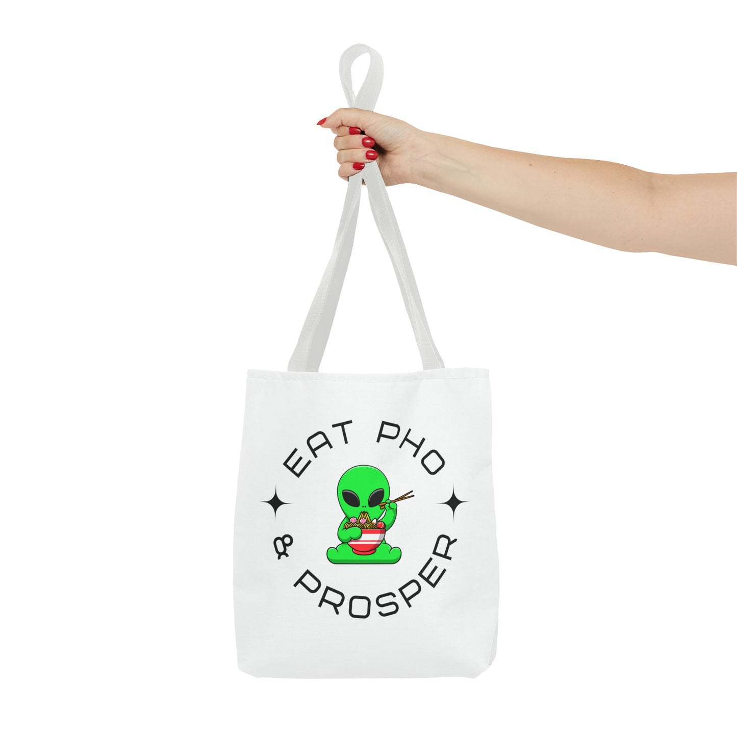 Eat Pho & Prosper Tote Bag - White