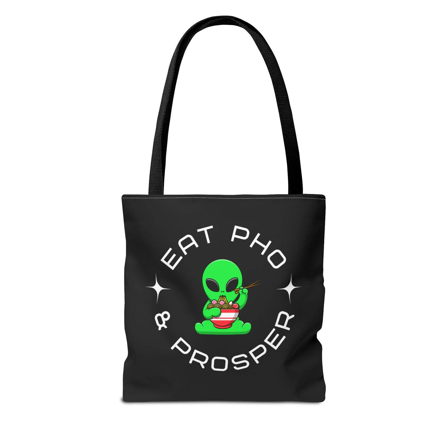 Eat Pho & Prosper Tote Bag - Black