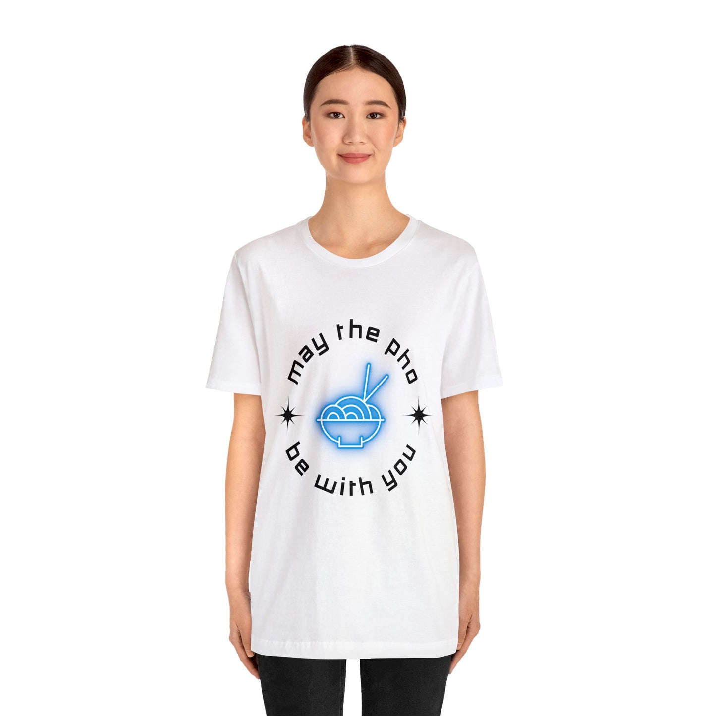 May the Pho Be With You T-Shirt - Blue