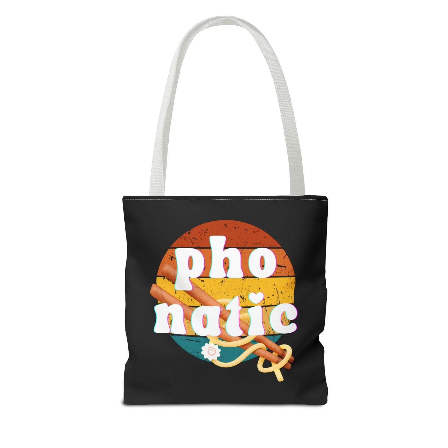 Pho-natic Tote Bag - Black