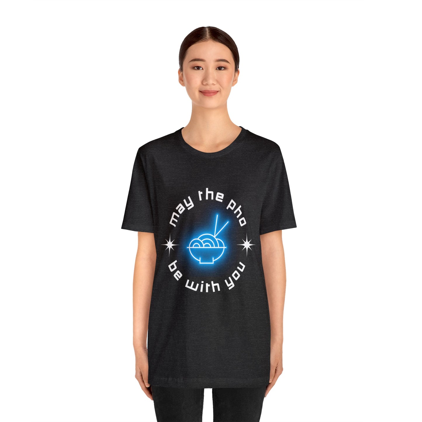 May the Pho Be With You T-Shirt - Blue