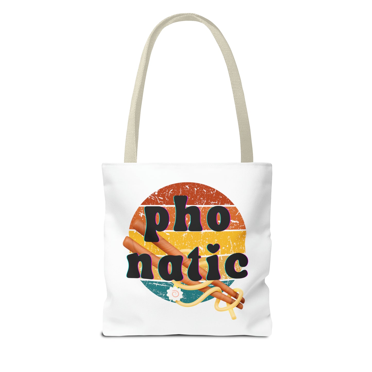 Pho-natic Tote Bag - White