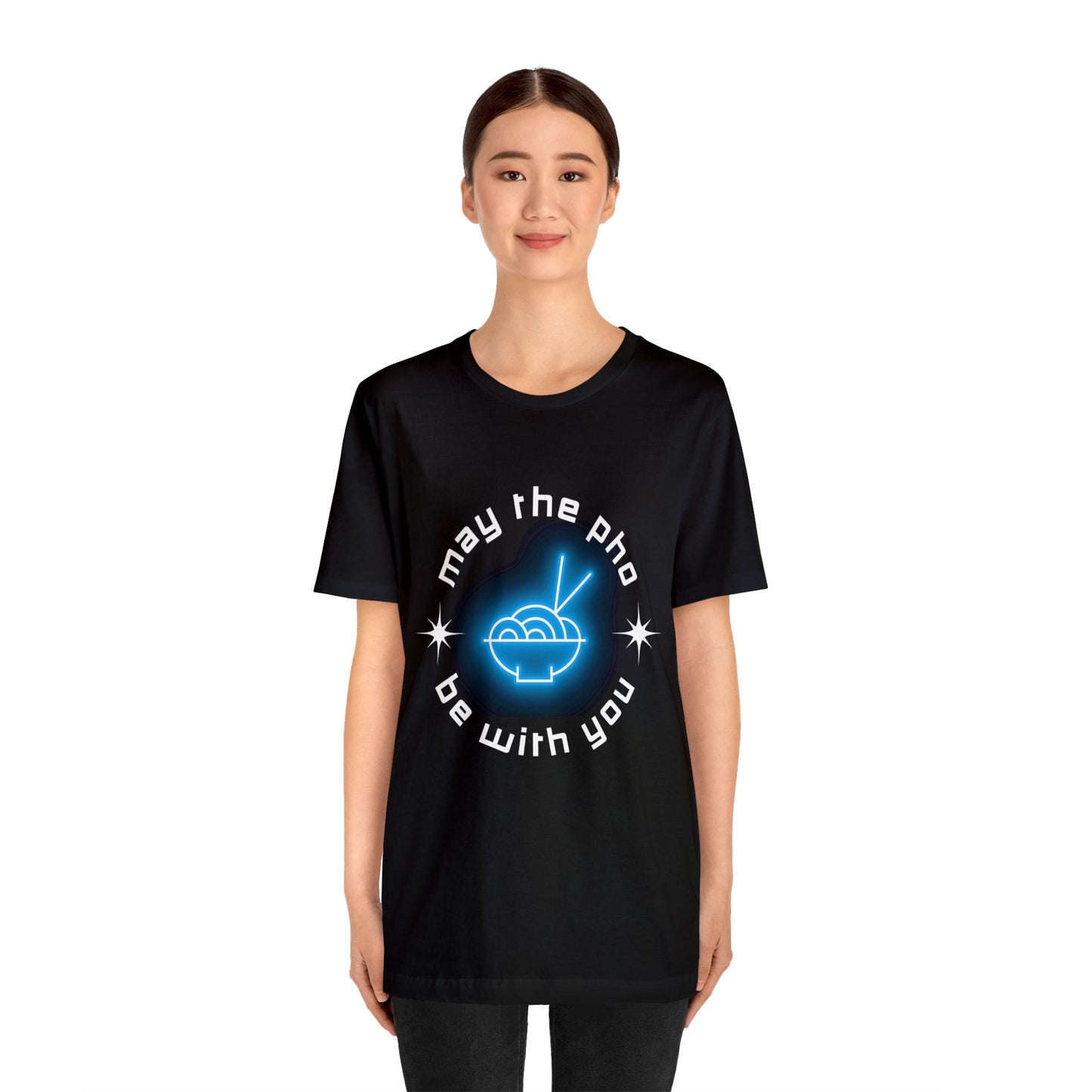 May the Pho Be With You T-Shirt - Blue