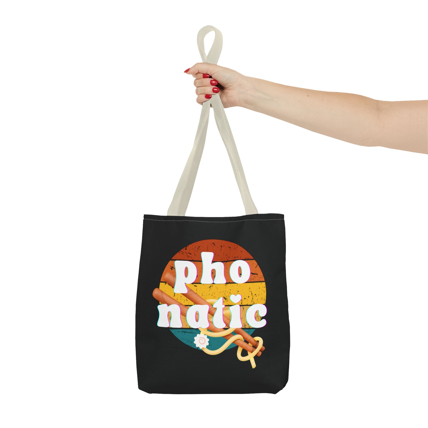 Pho-natic Tote Bag - Black