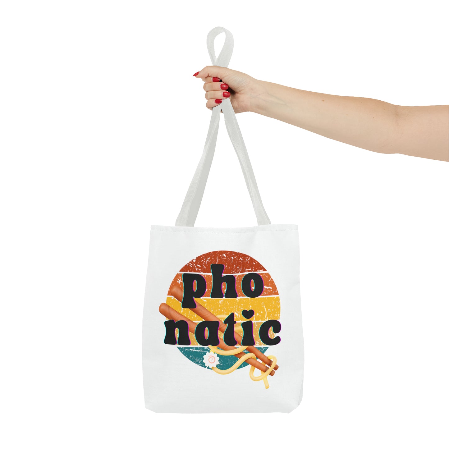 Pho-natic Tote Bag - White