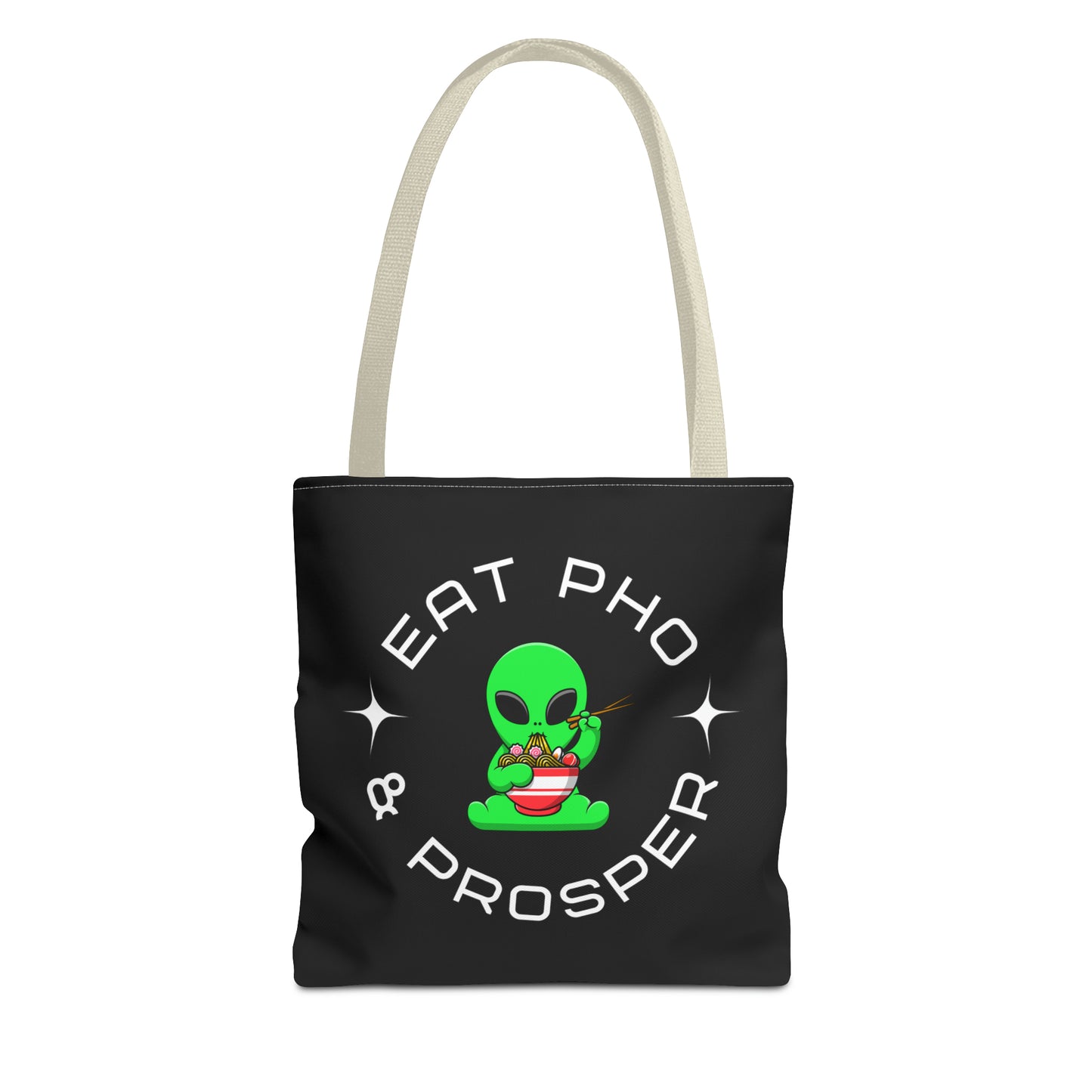 Eat Pho & Prosper Tote Bag - Black