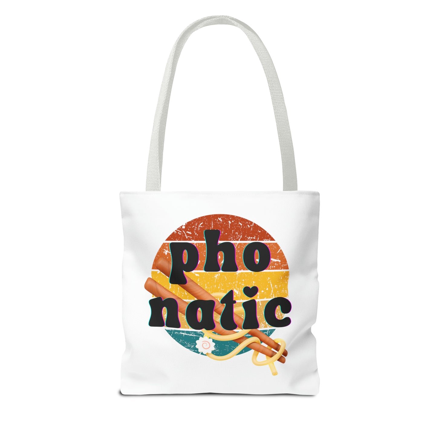 Pho-natic Tote Bag - White