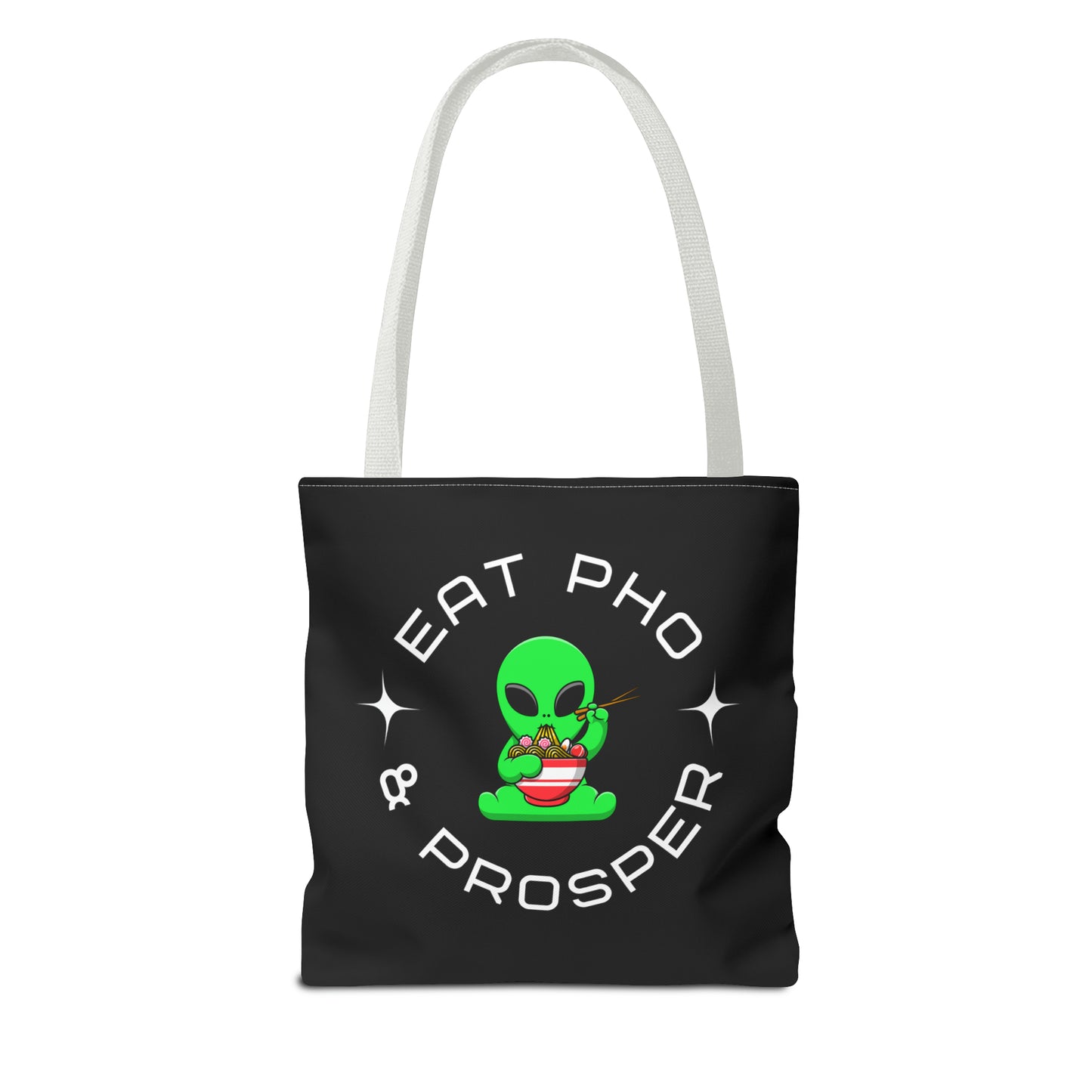 Eat Pho & Prosper Tote Bag - Black