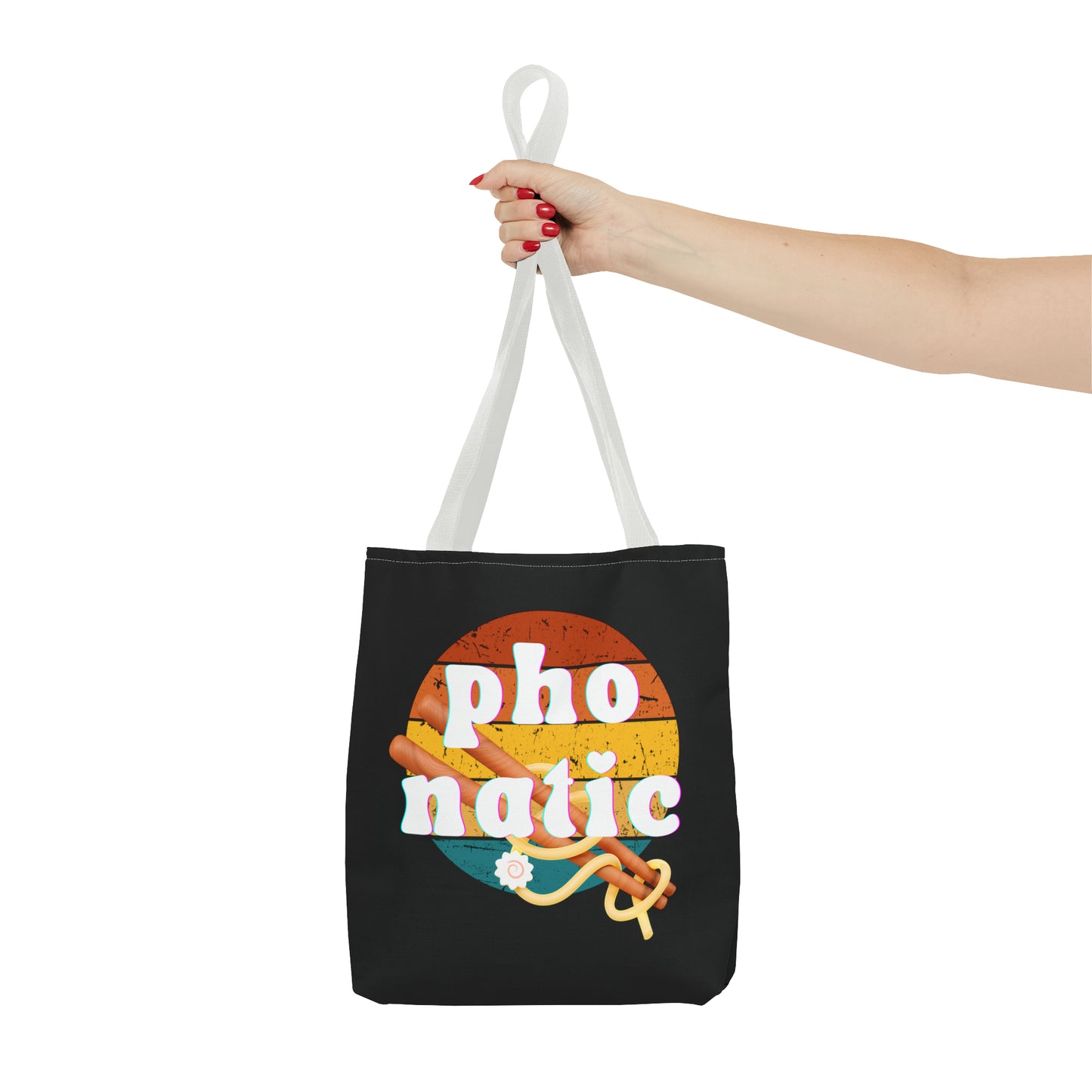 Pho-natic Tote Bag - Black