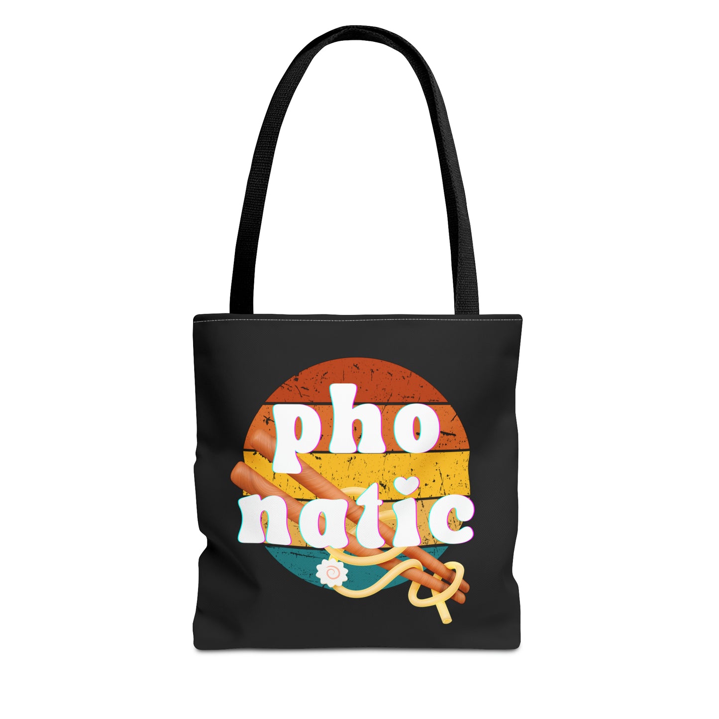 Pho-natic Tote Bag - Black