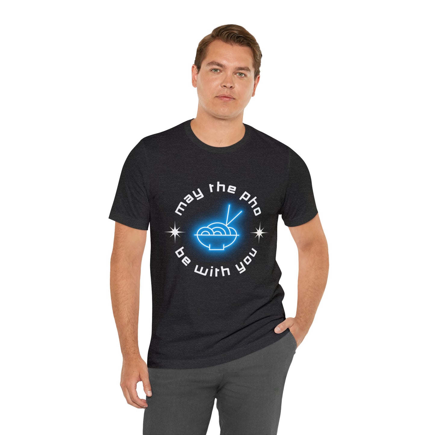 May the Pho Be With You T-Shirt - Blue