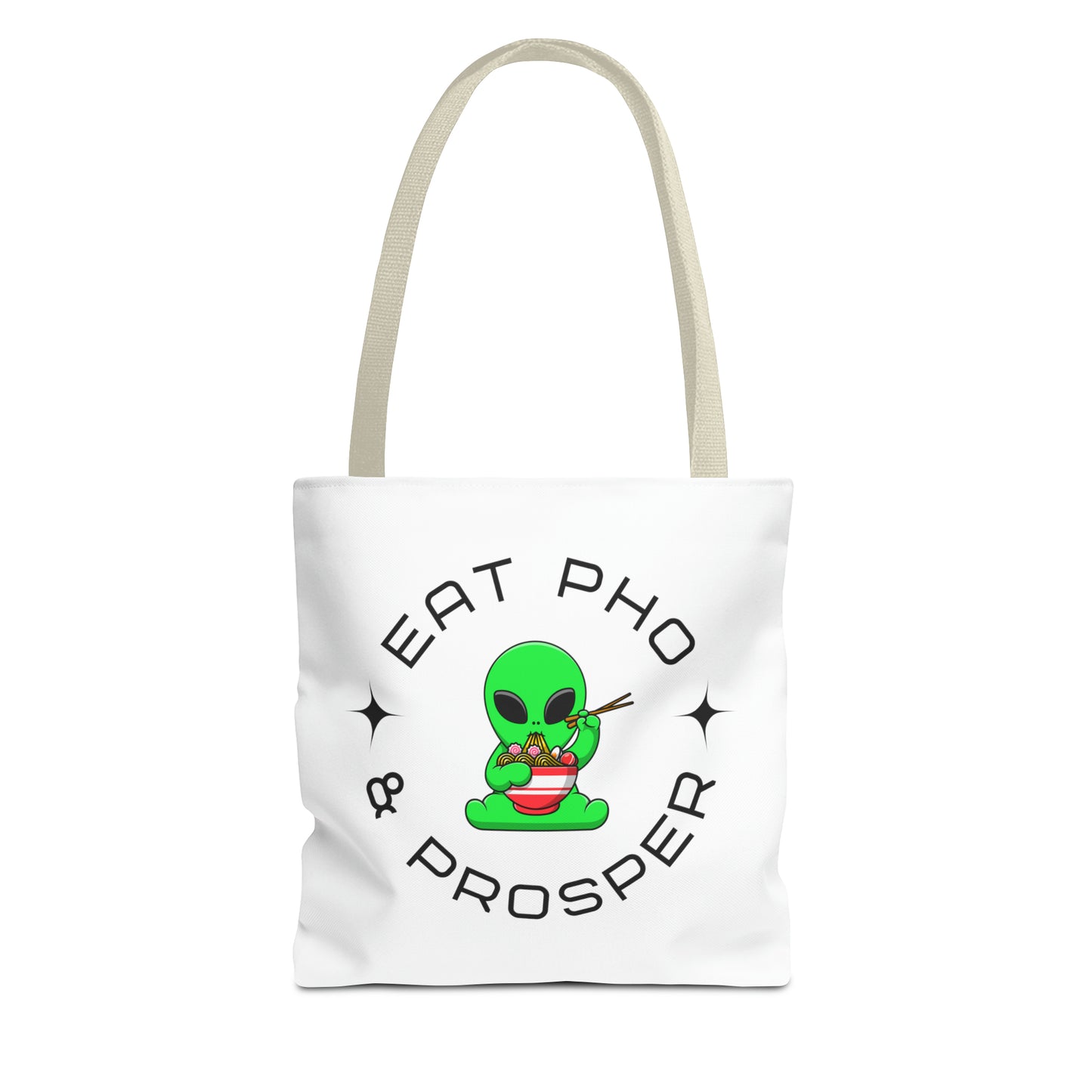 Eat Pho & Prosper Tote Bag - White